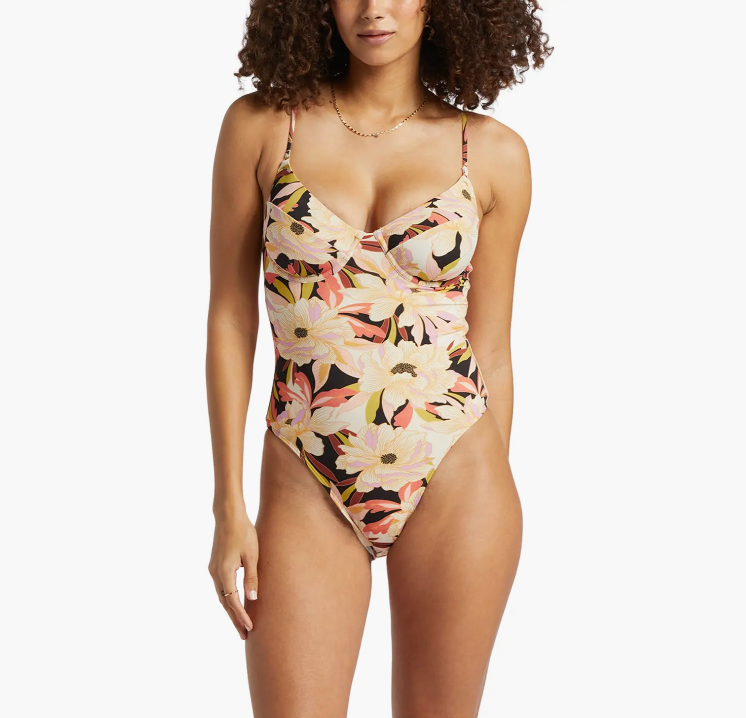 Billabong Dream State Morgan Underwire One-Piece Swimsuit